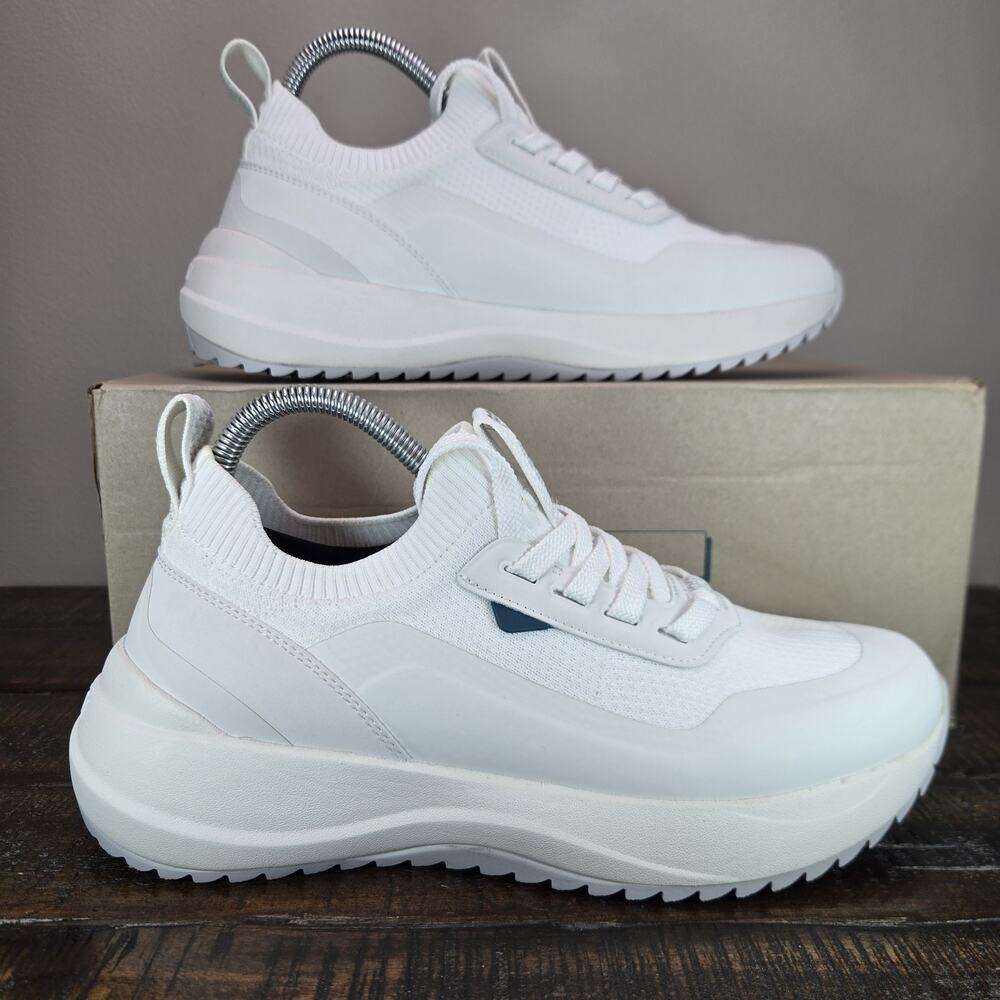 Vessi Stormburst Lowtop Womens Size 8 Waterproof Shoes Sneakers Hiking White